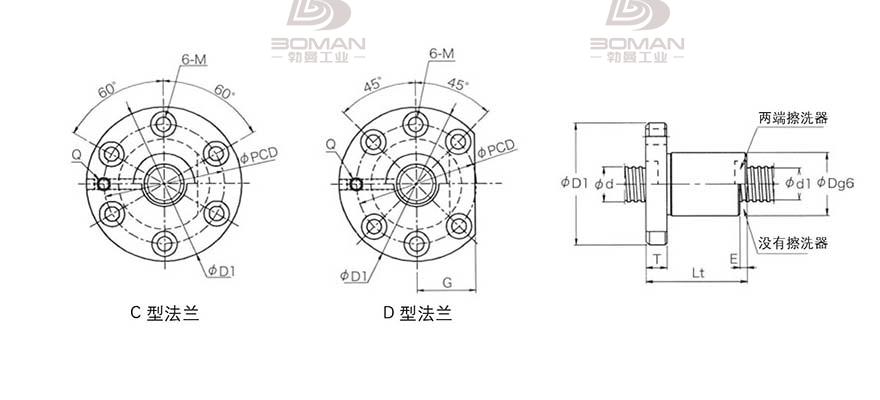 KURODA GD4010JT-DDPR 日本黑田丝杆是什么材料