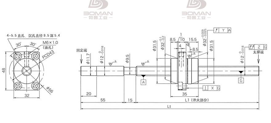 KURODA HG1230QS-BEZR-0800A 黑田精工丝杆有用吗